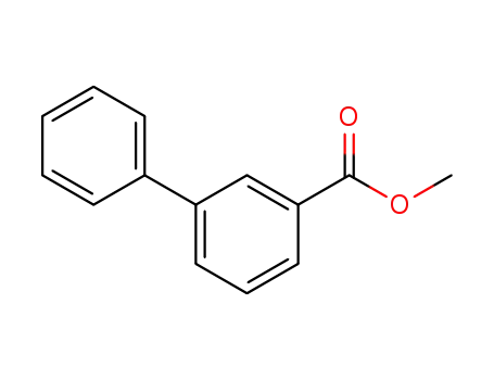 Molecular Structure of 16606-00-1 (methyl 3-phenylbenzoate)