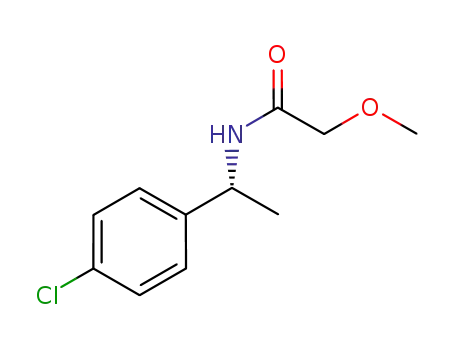 Acetamide, N-[(1R)-1-(4-chlorophenyl)ethyl]-2-methoxy-