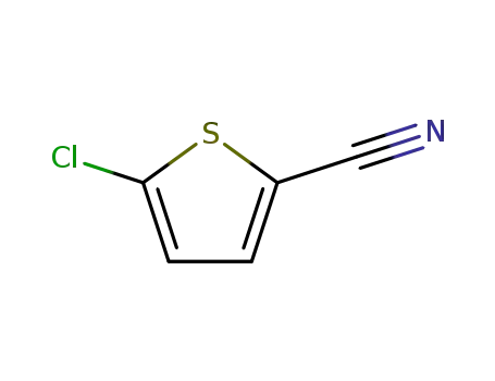 Molecular Structure of 50478-16-5 (5-Chloro-2-thiophenecarbonitrile)
