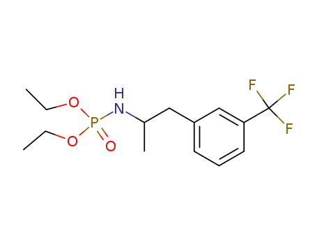<1-methyl-2-(3-<trifluoromethyl>phenyl)ethyl>phosphoramidate de diethyle