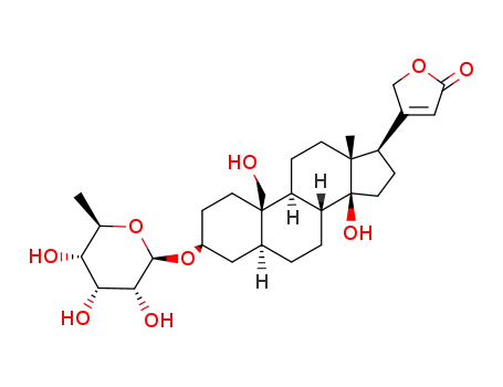 Molecular Structure of 546-02-1 (cannogenol-3-O-beta-D-allomethyloside)