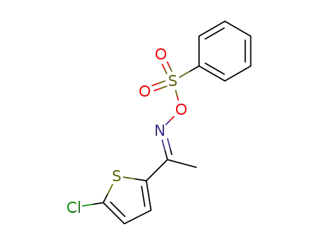 5-chloro-2-acetylthiophene oxime benzenesulfonate