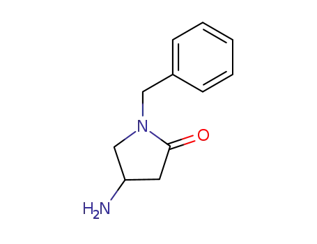 Molecular Structure of 368429-69-0 (4-amino-1-benzylpyrrolidin-2-one(SALTDATA: HCl))