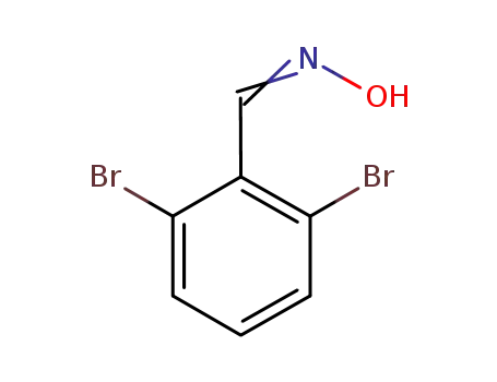 Molecular Structure of 89692-43-3 (2,6-DIBROMO BENZALDOXIME)