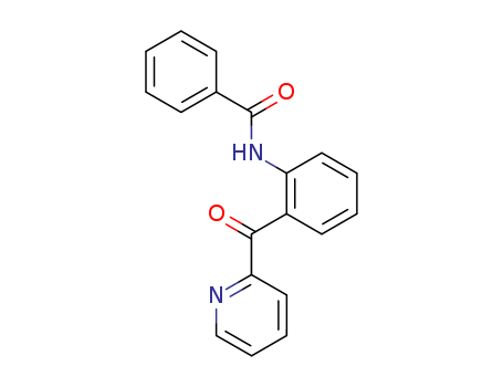 Benzamide, N-[2-(2-pyridinylcarbonyl)phenyl]- cas  91025-05-7