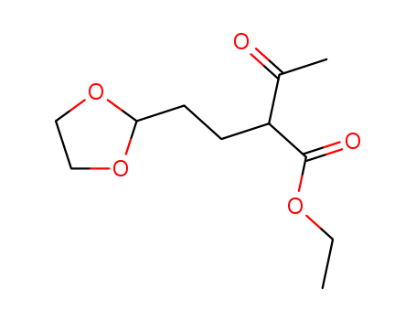 1,3-Dioxolane-2-butanoicacid, a-acetyl-, ethyl ester cas  24213-02-3