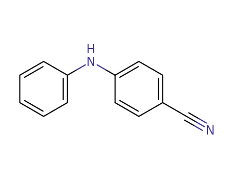 Molecular Structure of 36602-01-4 (4-PHENYLAMINO-BENZONITRILE)