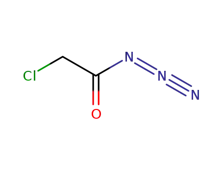 Molecular Structure of 61727-66-0 (Acetyl azide, chloro-)