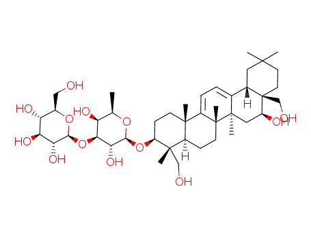 [(4R)-16β,23,28-Trihydroxy-9,11,12,13-tetradehydrooleanan-3β-yl]3-O-(β-D-glucopyranosyl)-6-deoxy-β-D-galactopyranoside