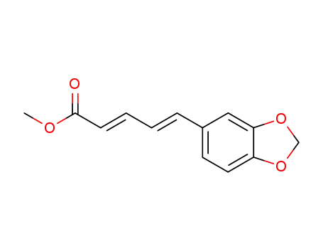 Molecular Structure of 6190-46-1 (Methyl piperate)