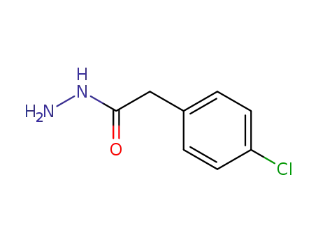 Molecular Structure of 57676-51-4 ((4-CHLORO-PHENYL)-ACETIC ACID HYDRAZIDE)