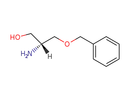 Molecular Structure of 58577-87-0 ((R)-2-AMINO-3-BENZYLOXY-1-PROPANOL)