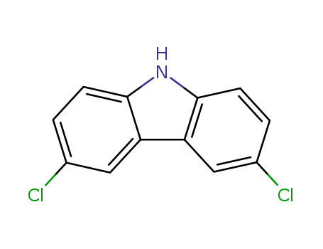 Molecular Structure of 5599-71-3 (3,6-DICHLOROCARBAZOLE)
