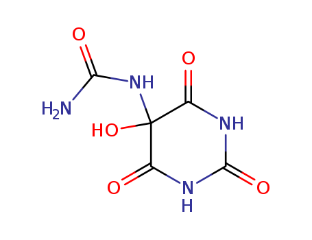 Urea,N-(hexahydro-5-hydroxy-2,4,6-trioxo-5-pyrimidinyl)- cas  6960-28-7