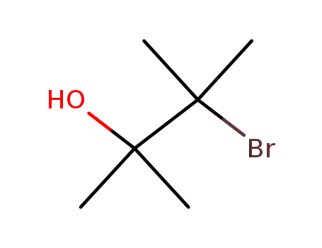 Molecular Structure of 71150-37-3 (2-bromo-2,3-dimethyl-3-butanol)