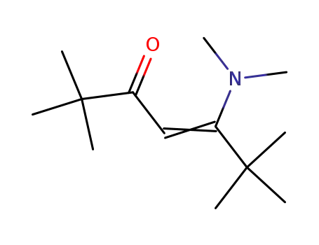 3-Dimethylamino<sub>.2.2.6.6</sub>-tetramethyl-3-hepten-5-on