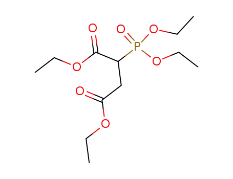 Molecular Structure of 7071-15-0 (diethyl 2-diethoxyphosphorylbutanedioate)