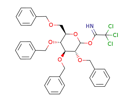 2,3,4,6-tetra-O-benzyl-D-glucopyranose trichloroacetimidate