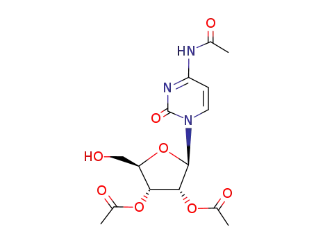 Molecular Structure of 40632-06-2 (Cytidine, N-acetyl-, 2',3'-diacetate)