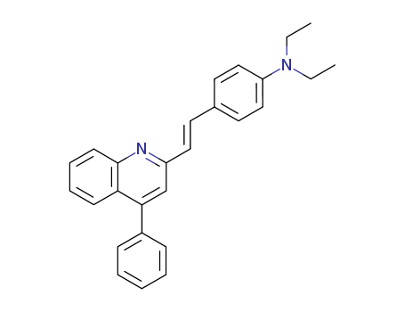 N,N-diethyl-4-[2-(4-phenylquinolin-2-yl)ethenyl]aniline