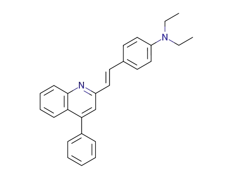Molecular Structure of 5431-11-8 (N,N-diethyl-4-[2-(4-phenylquinolin-2-yl)ethenyl]aniline)