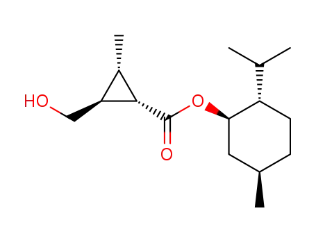 menthyl (1S,2S,3S)-2-hydroxymethyl-3-methylcyclopropane-1-carboxylate