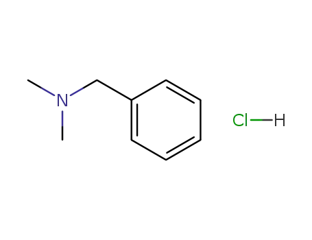 Molecular Structure of 1875-92-9 (N,N-dimethylbenzylamine hydrochloride)