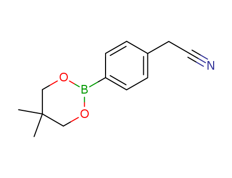 2-(4-(5,5-Dimethyl-1,3,2-dioxaborinan-2-yl)phenyl)acetonitrile
