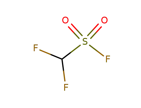 Molecular Structure of 1554-47-8 (difluoromethanesulfonyl fluoride)