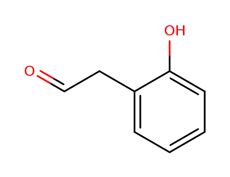 Molecular Structure of 7451-95-8 (2-hydroxyphenylacetaldehyde)