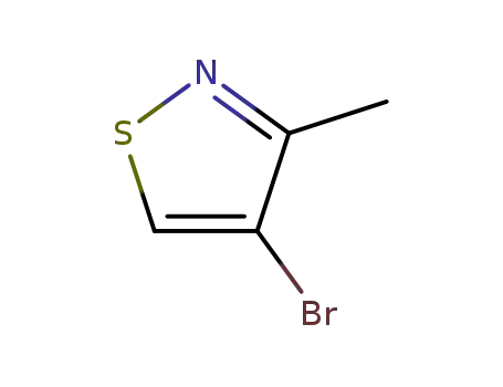 Molecular Structure of 930-42-7 (4-Bromo-3-methyl-isothiazole)