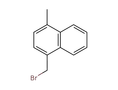 Molecular Structure of 41791-10-0 (1-Bromomethyl-4-methylnaphthalene)