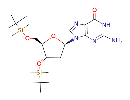 3',5'-Di-O-(tert-butyldimethylsilyl)-2'-deoxyguanosine