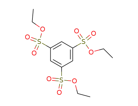 Molecular Structure of 34577-50-9 (1,3,5-Benzenetrisulfonic acid triethyl ester)