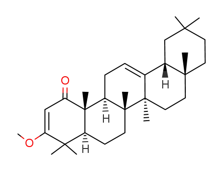 3-Methoxy-1-oxo-oleanadien-(2,12)