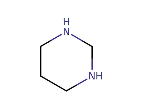 Molecular Structure of 505-21-5 (Hexahydro-pyrimidine)