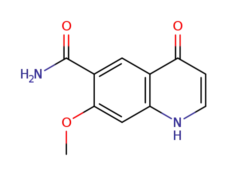 4-Hydroxy-7-methoxyquinoline-6-carboxamide