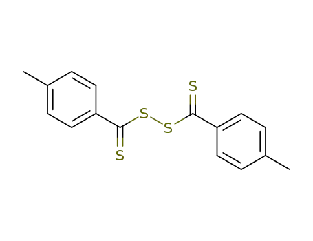 Molecular Structure of 20710-51-4 (4,4'-Dimethyl-bis-thiobenzoyldisulfid)