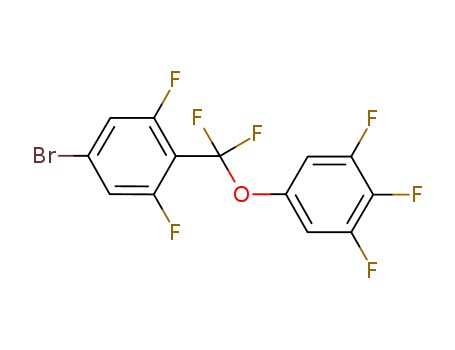 5-[(4-Bromo-2,6-difluoro-phenyl)-difluoro-methoxy]-1,2,3-trifluoro-benzene