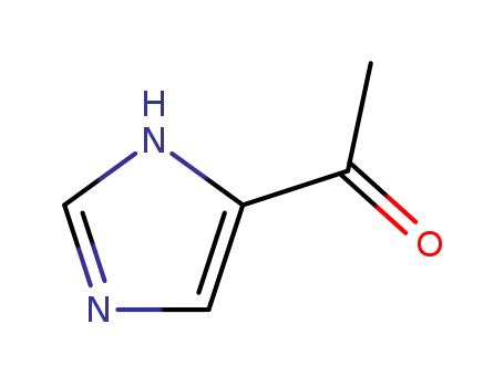 Molecular Structure of 196413-17-9 (Ethanone, 1-(1H-imidazol-5-yl)- (9CI))