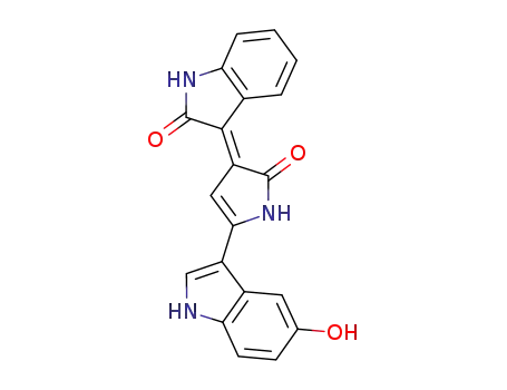 Molecular Structure of 548-54-9 (violacein)