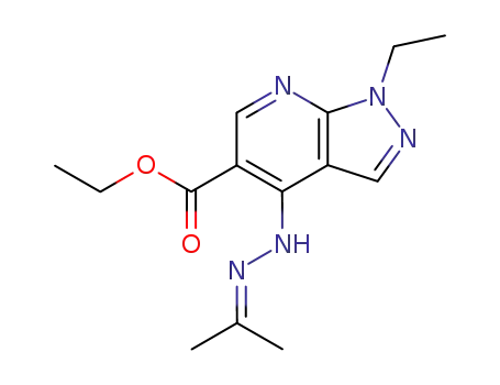Molecular Structure of 51022-77-6 (Etazolate)