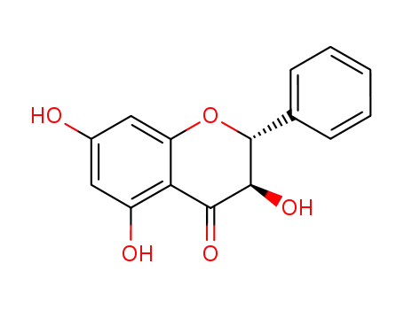 Molecular Structure of 548-82-3 (PINOBANKSIN)
