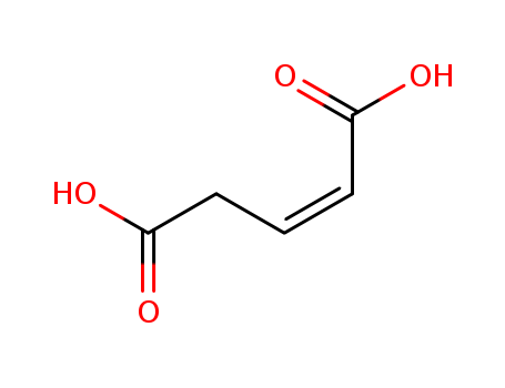 2-Pentenedioic acid,(2Z)- cas  505-36-2