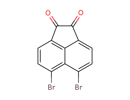 Molecular Structure of 43017-99-8 (1,2-Acenaphthylenedione, 5,6-dibromo-)