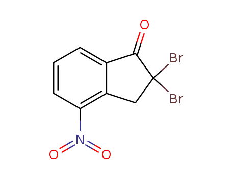 2,2-dibromo-4-nitro-indan-1-one