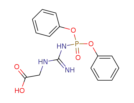 <i>N</i>-(diphenoxyphosphoryl-carbamimidoyl)-glycine