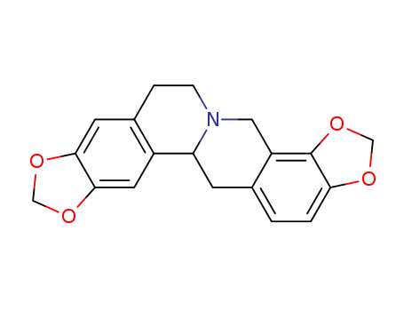 4H-Bis[1,3]benzodioxolo[5,6-a:4',5'-g]quinolizine,6,7,12b,13-tetrahydro-