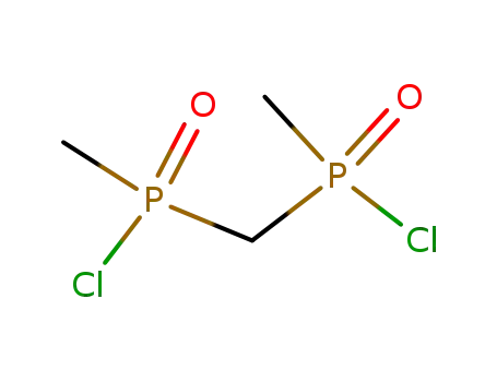 Molecular Structure of 94477-96-0 (Phosphinic chloride, methylenebis[methyl-)