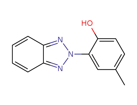 Molecular Structure of 50815-99-1 (2-benzotriazol-2-yl-4-methyl-phenol)